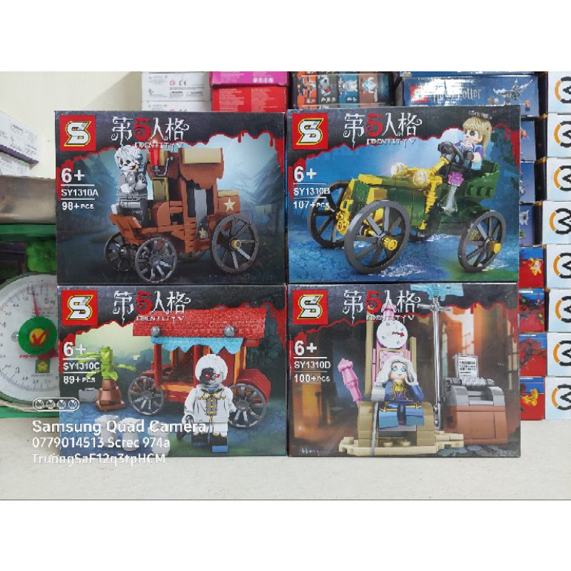 Lego Sy 1310 Identity V thế giới phép thuật xe ngựa oto chiến đấu ma vương trò chơi kinh dị lắp ráp ghép hình thông minh