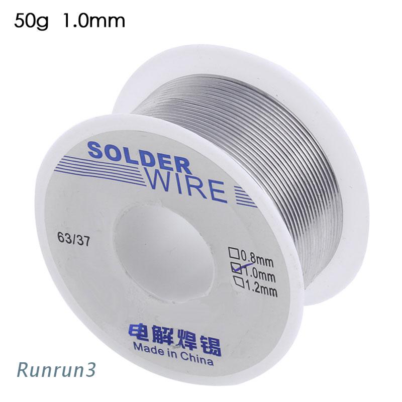 Cuộn dây hàn thiếc 63/37 lõi nhựa thông 1mm 50g