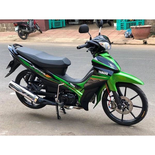 Sơn xe máy HYPER màu xanh két Yamaha Jupiter 1K  - 1 Lit