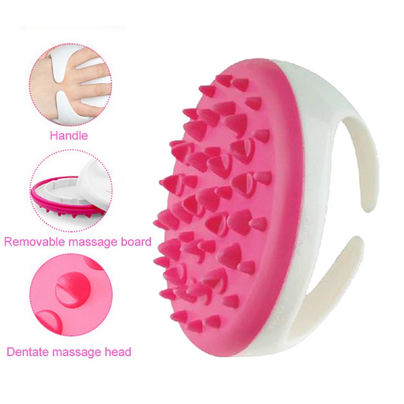 COLO  New Handheld Bath Shower Anti Cellulite Full Body Massage Brush Slimming Beauty