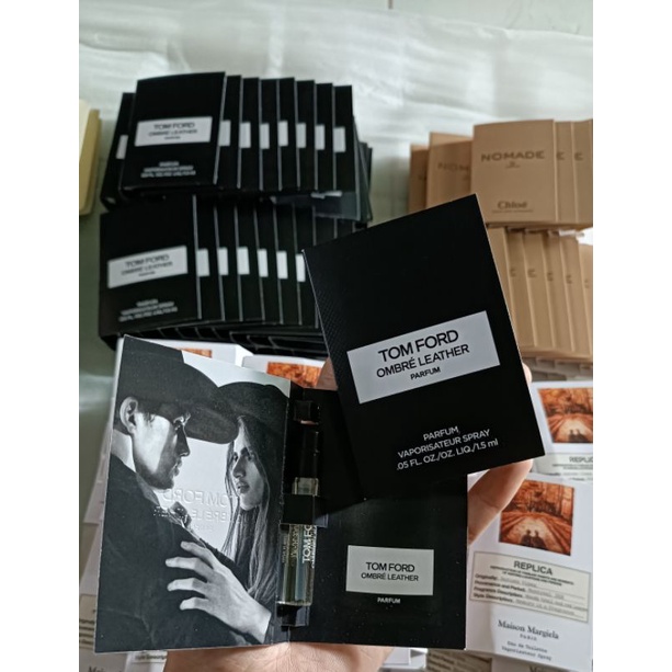 Vial Nước Hoa Tom Ford Ombre Leather Parfum