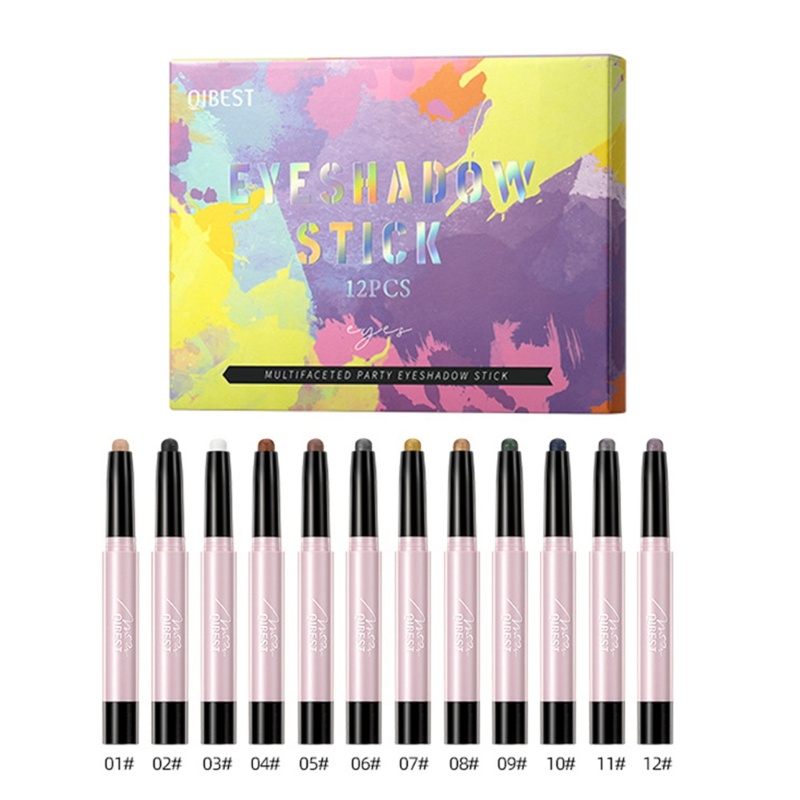 Phấn Mắt Dạng Thỏi YOUYO Màu Lì Lấp Lánh Bắt Sáng Kháng Nước Lâu Trôi