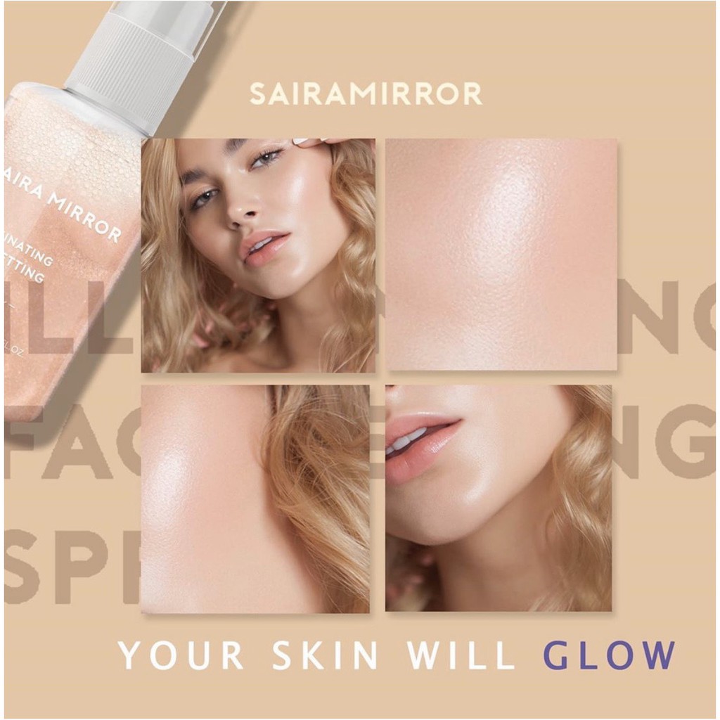 Xịt nhũ bóng body & face Saira | BigBuy360 - bigbuy360.vn