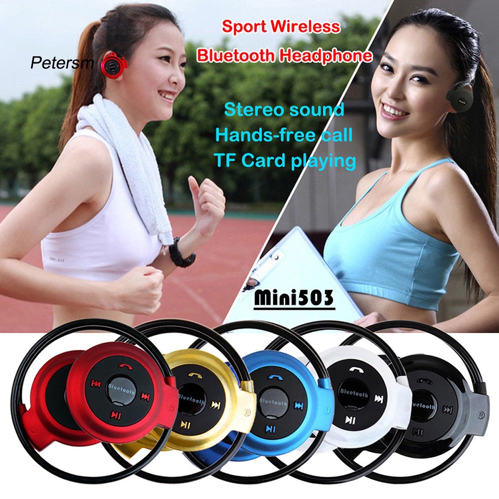 Tai Nghe Thể Thao Bluetooth Không Dây Âm Thanh Stereo Mp3 Có Mic