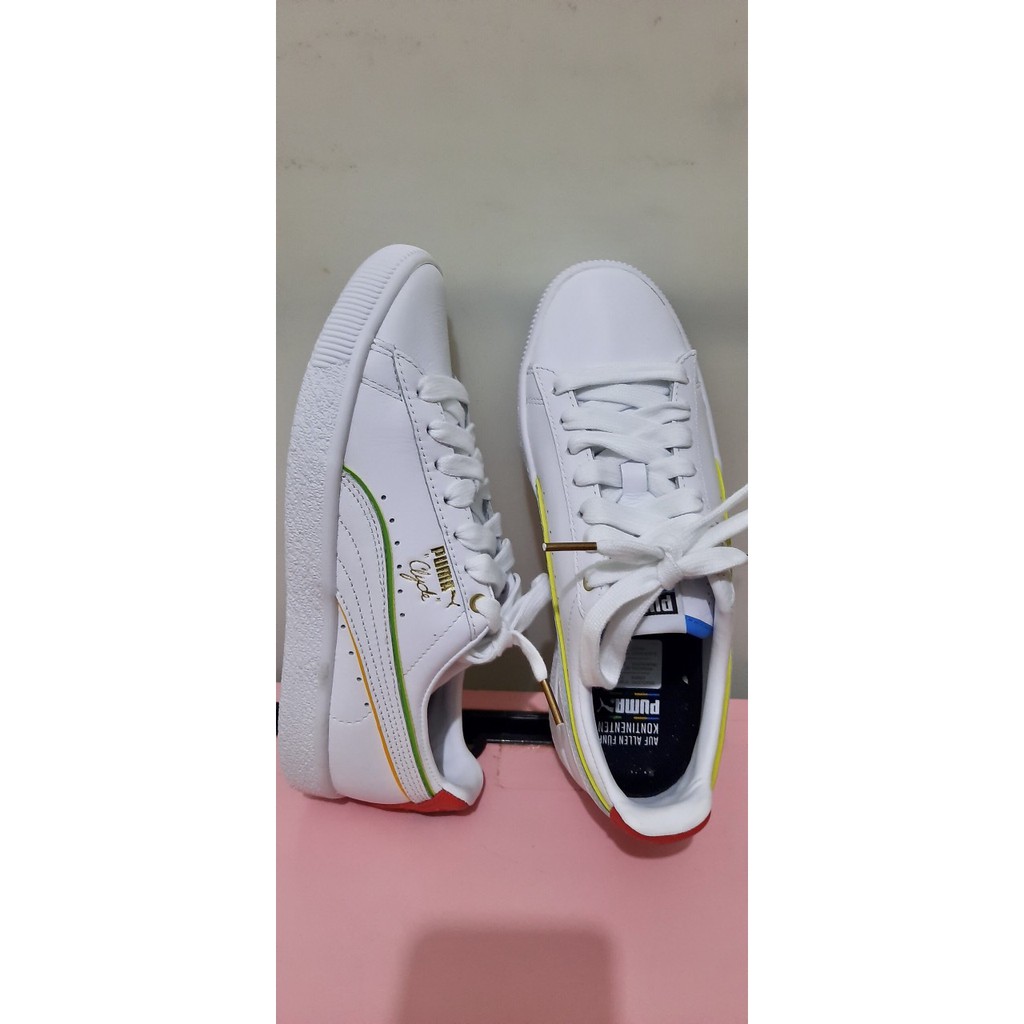 (AUTHENTIC 100%) GIÀY PUMA NỮ CỔ ĐIỂN PHỐI MÀU TRẺ TRUNG - Clyde WH Women Sneaker