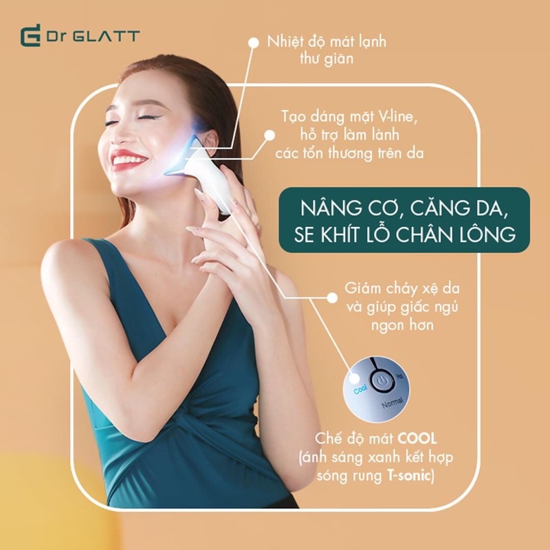 Máy nâng cơ trẻ hoá Dr GLatt Đức [Hàng chính hãng]