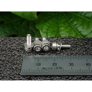 Ốc lục giác Inox M3 8-16mm (20 chiếc)