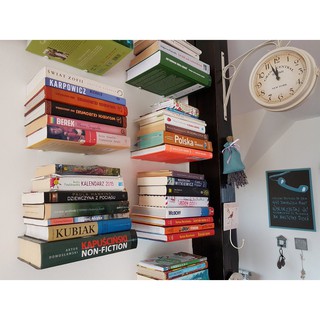 Combo 6 Kệ Sách Tàng Hình - Invisible Bookshelf Decor