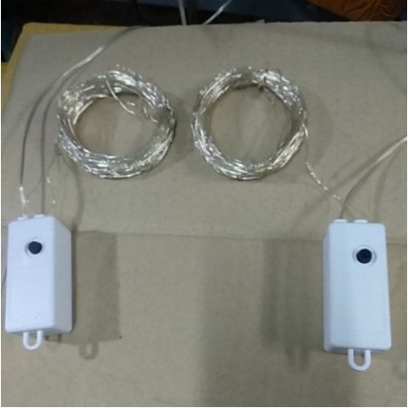 Dây đèn Fairy Light đom đóm 2 mét dùng PIN AA