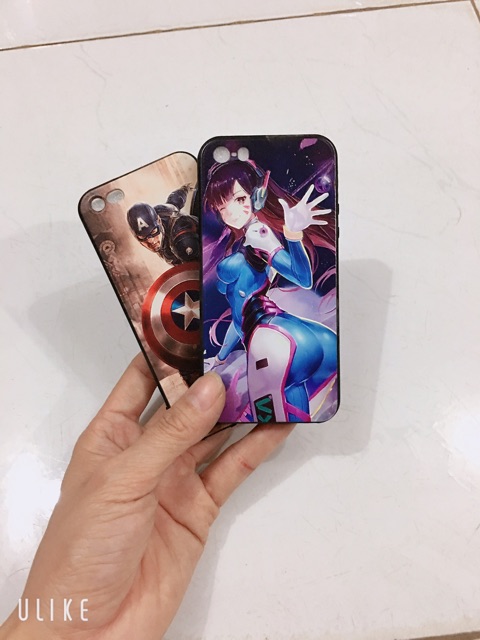 Ốp siêu nhân và cô gái ip 5,5S,5SE