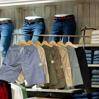 Quần Short Nam Túi Hộp,5 túi , Vải Cotton,chất liệu co giản tốt (Thoáng mát) (40 đến 90kg)