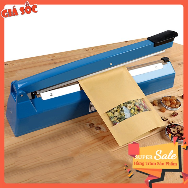 MÁY HÀN MIỆNG TÚI NILONG DẬP TAY PFS-400 ĐƯỜNG HÀN 40CM SIÊU BỀN