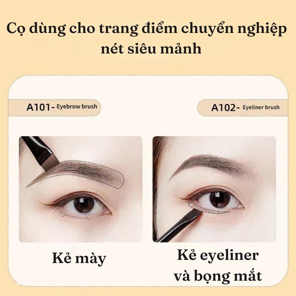 Cọ trang điểm mắt Cọ kẻ eyeliner, lông mày nét siêu mảnh cho trang điểm chuyên nghiệp