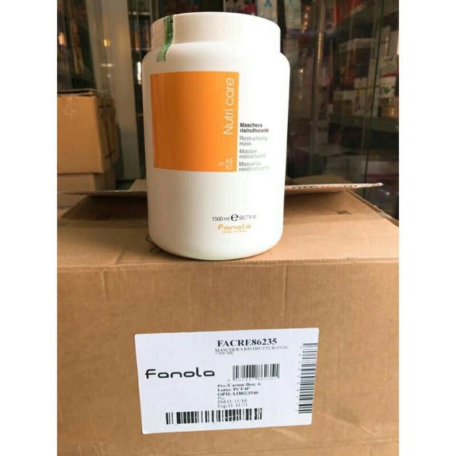 💆🏻‍♀️💆🏻 DẦU HẤP Ủ TÓC NUTRICARE FANOLA 1500ml.(💯 CHUẨN HÀNG)