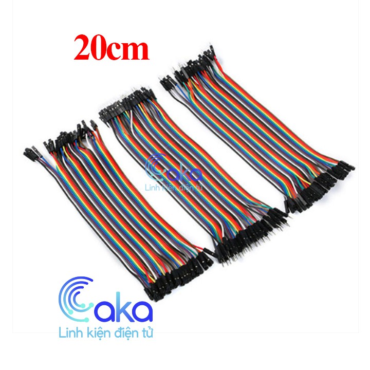 Dây cắm test bo 20CM 40 Sợi, dây Breadboard