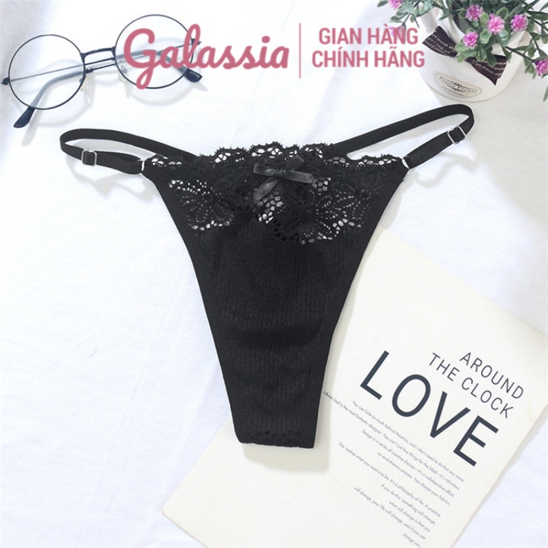 Quần lọt khe nữ sexy lót cao cấp xì bikini đẹp chip chữ y chíp sịp kháng khuẩn GL01 hàng chính hãng Galassia | BigBuy360 - bigbuy360.vn