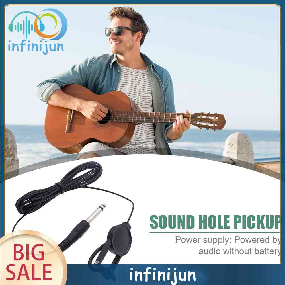 Bộ Pickup Có Kẹp Jd-01 Cho Đàn Guitar Acoustic/Ukulele/Violin