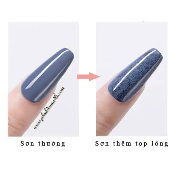 Top Sơn Lông - Tạo Hiệu Ứng Sơn Lông Tuyệt Đẹp Mùa Đông - Mẫu Nail Art Mới 2020