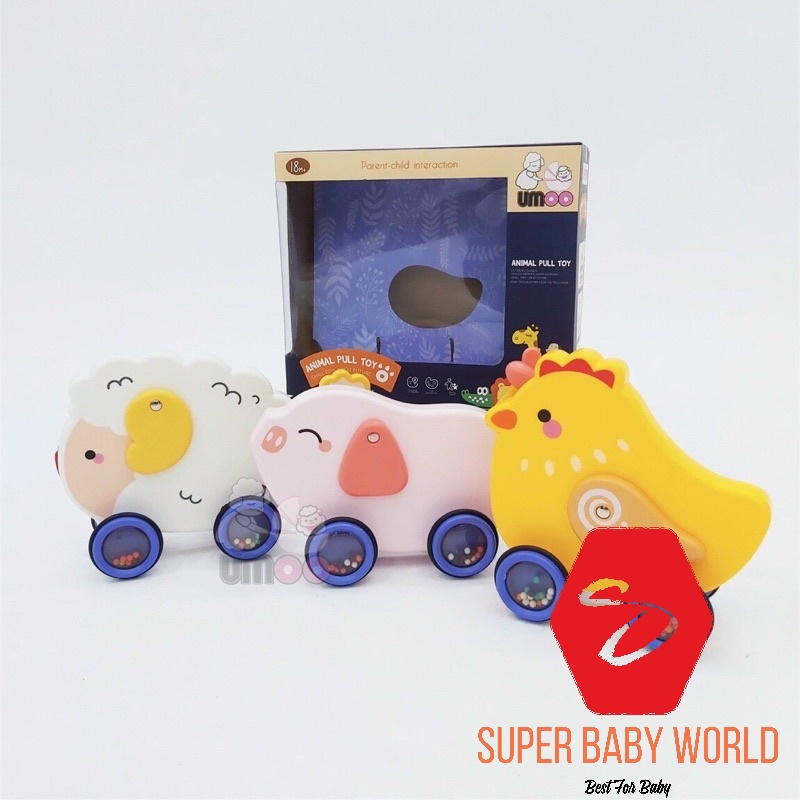 Đồ Chơi Dây Kéo Em Bé Umoo UM-1084