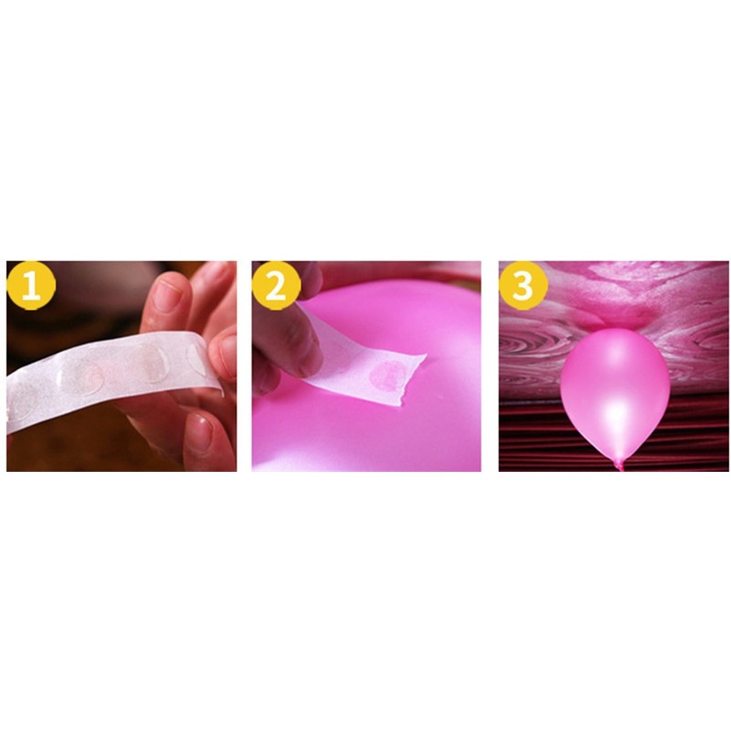 Bộ 500 Miếng Dán Bong Bóng Trang Trí Trần Nhà / Tường / Tiệc Sinh Nhật / Tiệc Cưới Bán Sỉ