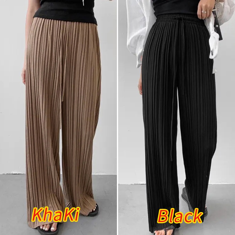 Quần dài Zanzea ống đứng lưng cao thời trang nữ