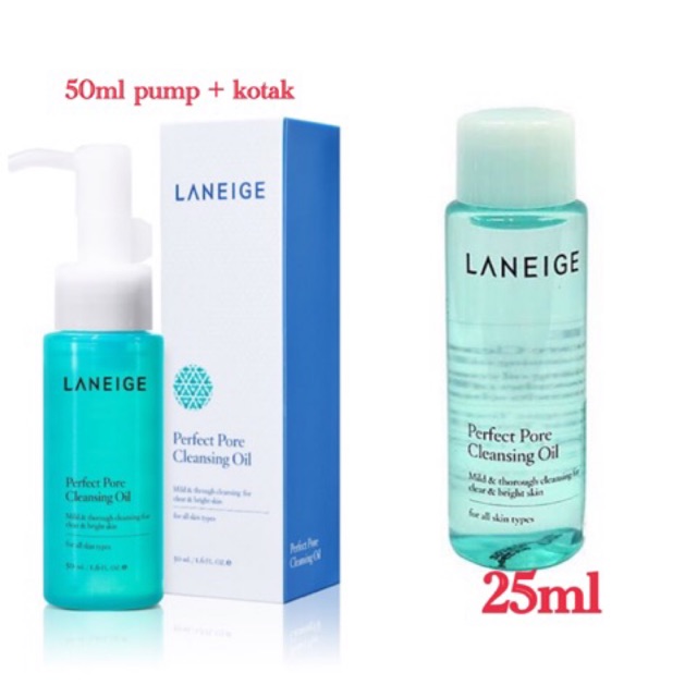 (hàng Mới Về) Dầu Tẩy Trang Laneige Làm Sạch Lỗ Chân Lông 25ml / 50ml