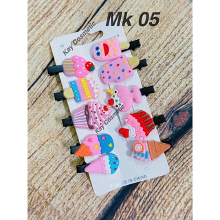 SET 5 Kẹp Tóc Siêu Xinh Cho Bé siêu kute