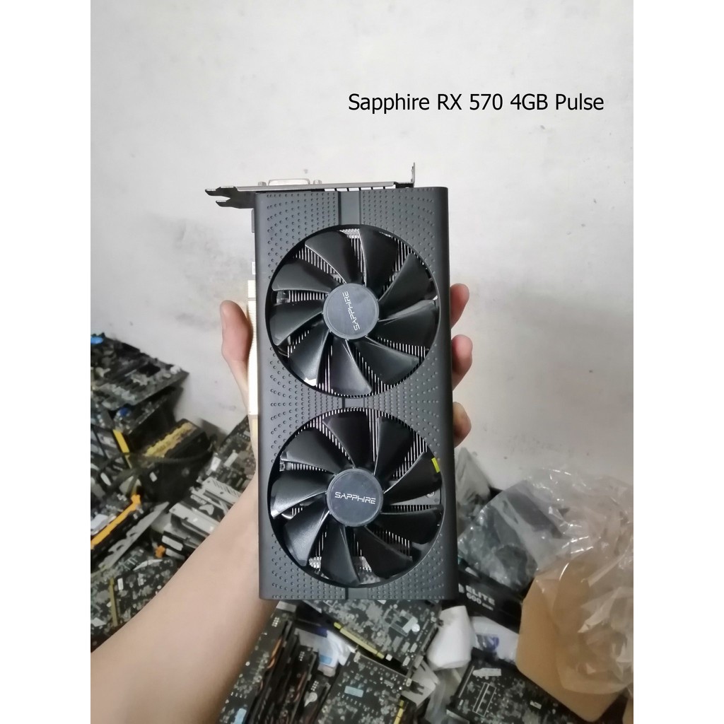 Card màn hình RX 570 4GB Sapphire Pulse  và RX 470 4GB Sapphire Nitro