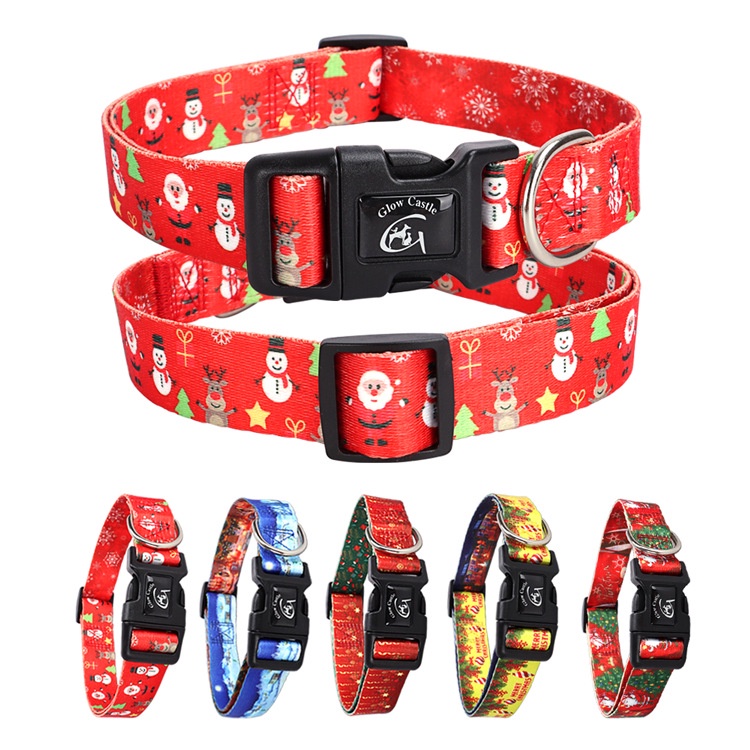 Vòng Cổ Họa Tiết halloween Giáng Sinh Cho Thú Cưng