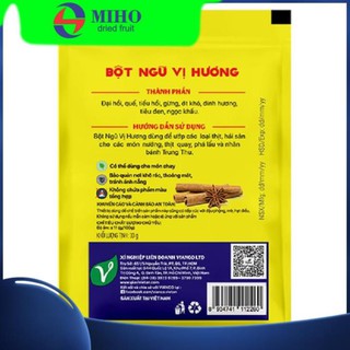 ✨-FREESHIP-✨ [Hàng xuất khẩu] 2 GÓI BỘT NGŨ VỊ HƯƠNG hiệu con nai Vianco 10GR
