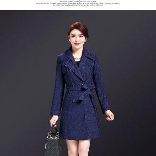 ÁO KHOÁC CAO CẤP CỔ BẺ PHỐI NÚT SANG TRỌNG