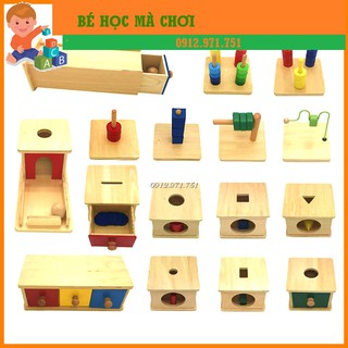 Giáo cụ Montessori 0-3 tuổi - HÀNG CAO CẤP LOẠI 1