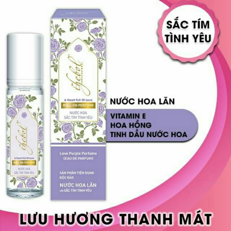 Nước Hoa Lăn Cá Tính 4 Màu