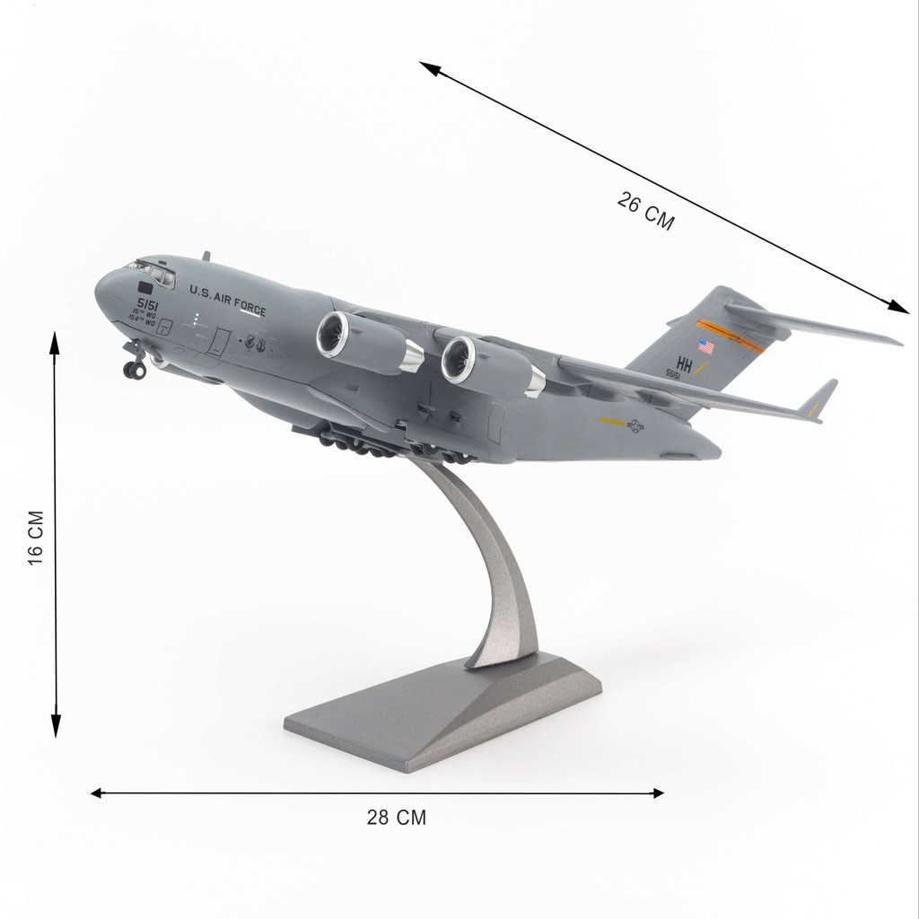 Mô hình máy bay quân sự 1:200 Amer