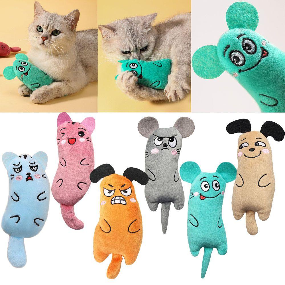 LANSEL Set 6 Búp Bê Tạo Âm Thanh Dễ Thương Cho Mèo Cưng