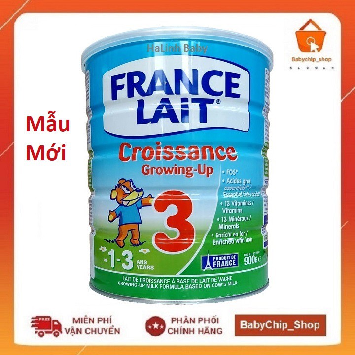Sữa bột France Lait 1, 2, 3, 900g ( Date mới nhất )