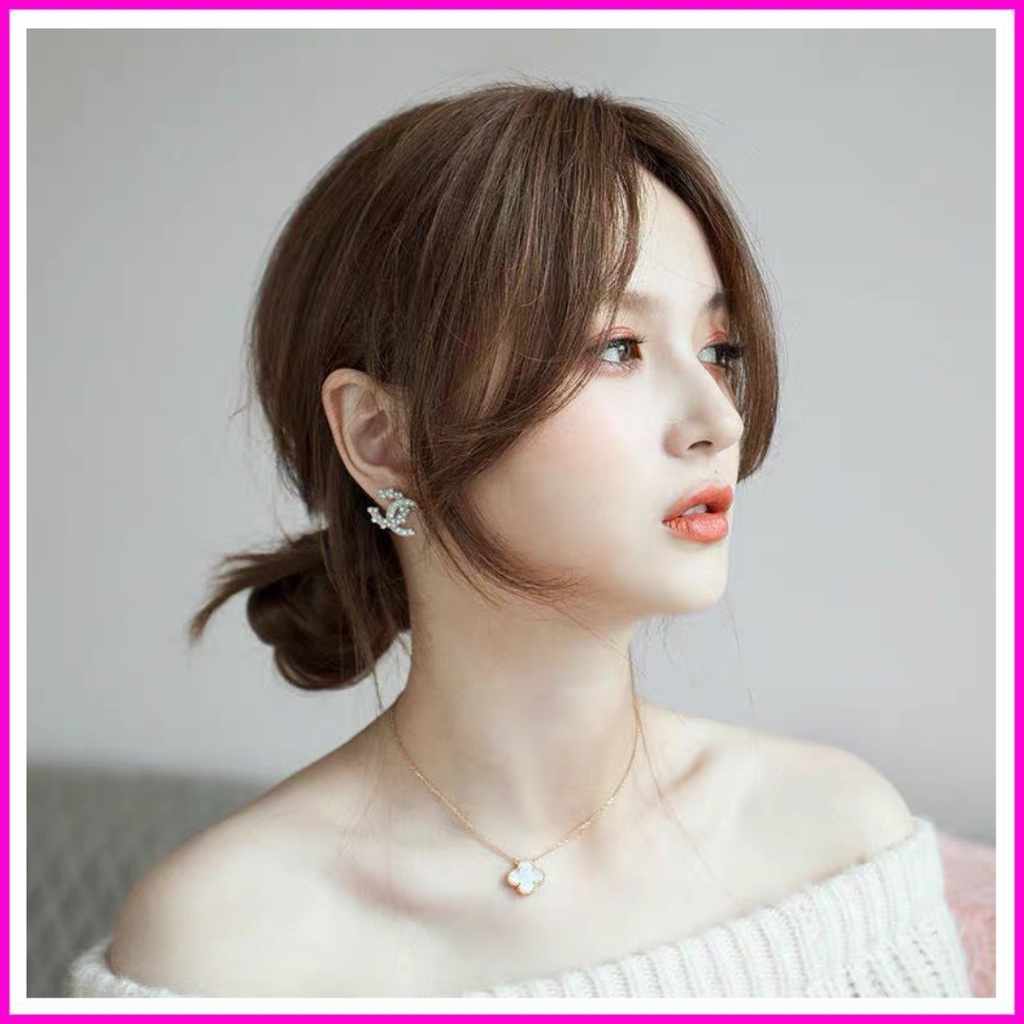 Tóc Giả Hai Mái Phủ Đỉnh 3D như Tóc thật, loại không mái