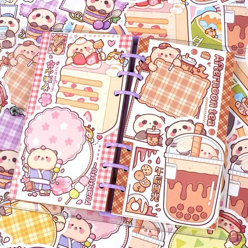 Sticker Dán Trang Trí Sổ Tay Mochi Notes Hình Dạng Đặc Biệt Dễ Thương