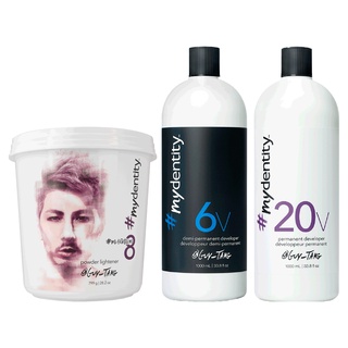 Kem Oxy trợ nhuộm màu bền Permanent Developer Mydentity 1000ml