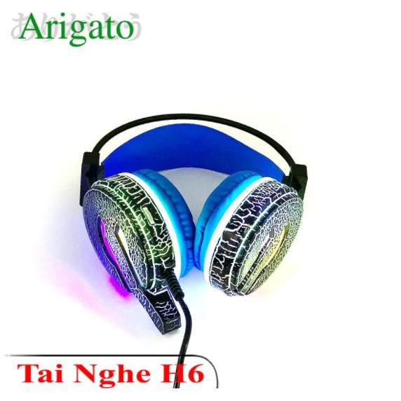 Tai nghe vi tính,tai nghe led đổi màu H6 | BigBuy360 - bigbuy360.vn