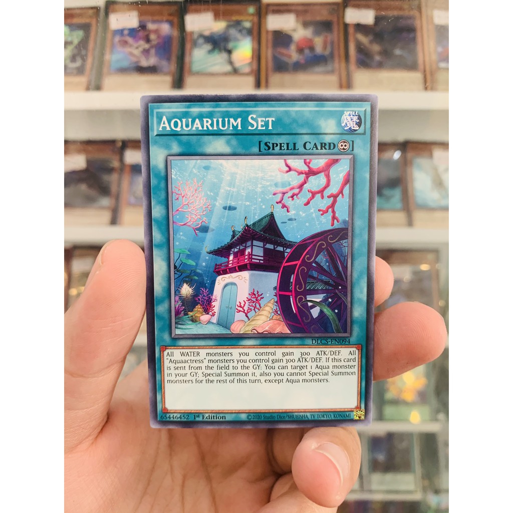 Thẻ Bài Lẻ YugiOh! Mã DLCS-EN094 - Aquarium Set - Common - 1st Edition