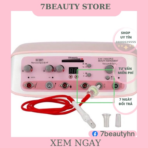 Dây thay thế máy hút mụn 5 in 1 cốc lọc mụn (đoạn cao su nối cốc lọc mụn)