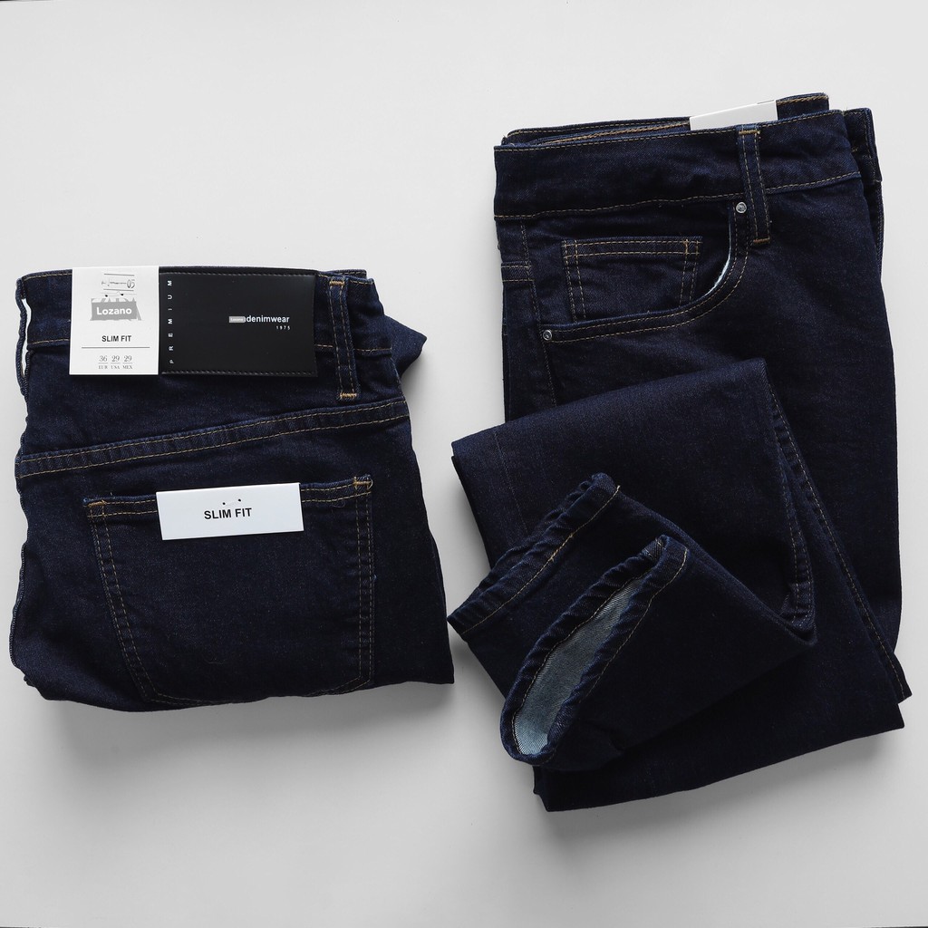 [KHUYẾN MÃI 45%]⚡⚡Quần Jeans Nam, Quần Bò Nam-Dáng Slim Fit-Không Rách, Giá Rẻ Nhất Tại Đây-Cam Kết Được Đổi Size