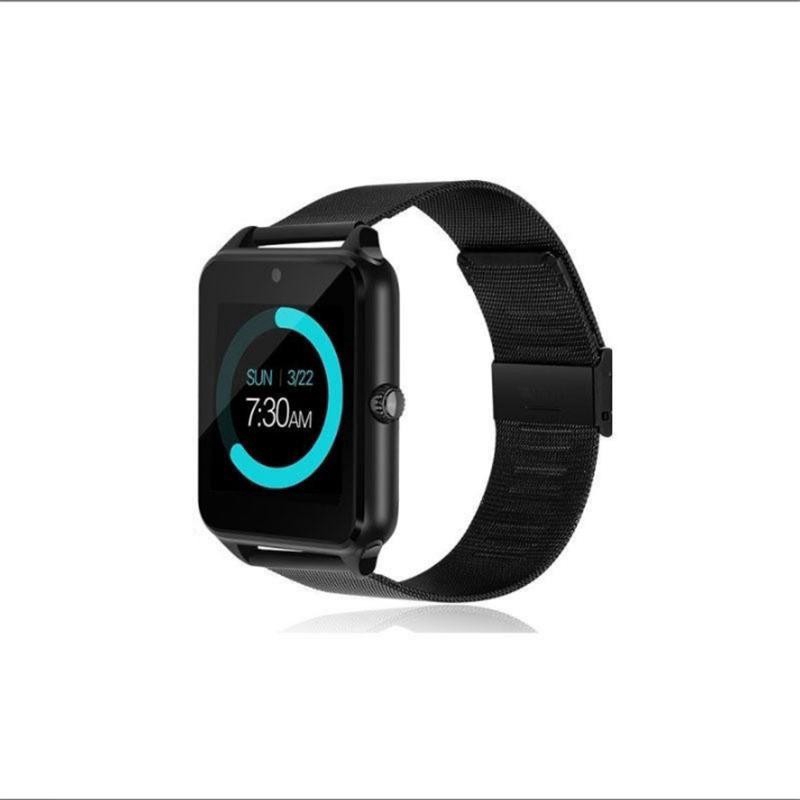 Đồng Hồ Thông Minh Hỗ Trợ Thẻ Sim / Tf Bằng Thép Không Gỉ Thời Trang Cho Ios Android