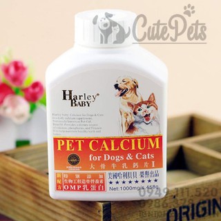 Bổ xung Canxi cho chó mèo Harley Baby Pet Calcium