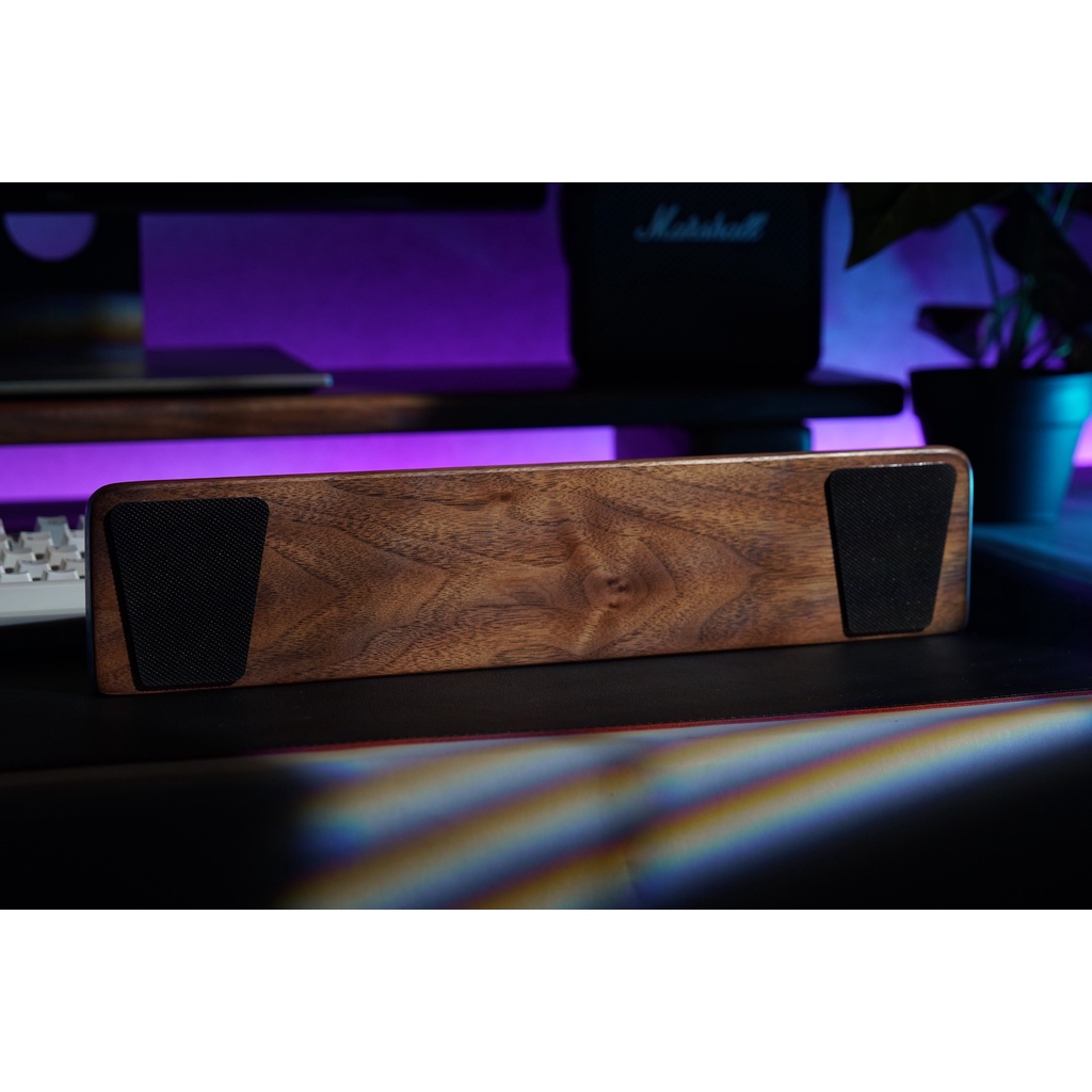 Kê tay gỗ óc chó HyperWork cao cấp dành cho bàn phím cơ