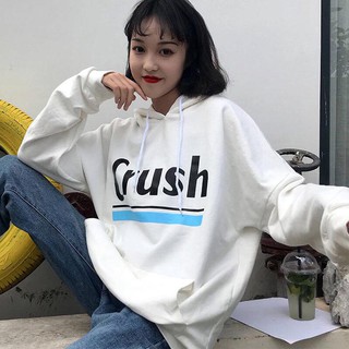 ÁO HOODIE NỈ OVERSIZE CRUSH