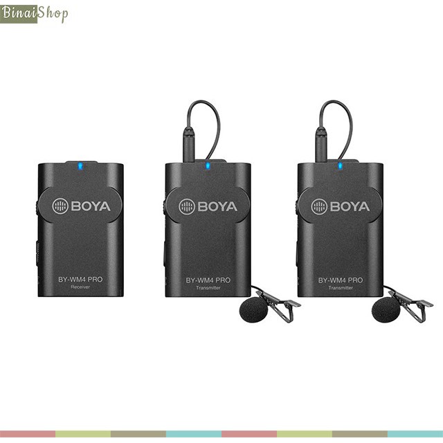 Micro không dây cho điện thoại, máy ảnh Boya BY-WM4 Pro, Pro-K2