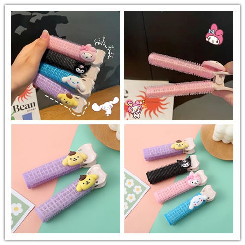 SANRIO Bộ 2 Dụng Cụ Tạo Kiểu Tóc Không Đường May kẹp cố định mái