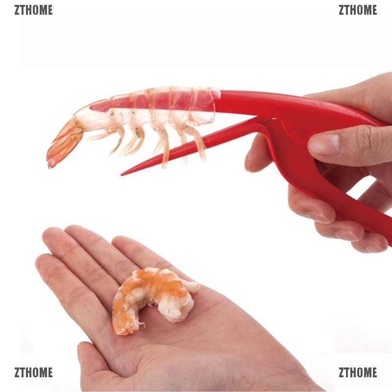 Kj♠ Dụng Cụ Lột Vỏ Tôm Tiện Lợi